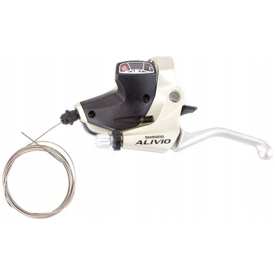 фото - Манетка моноблок Shimano ST-M410 Alivio 3 скор. (ST-M410-3)