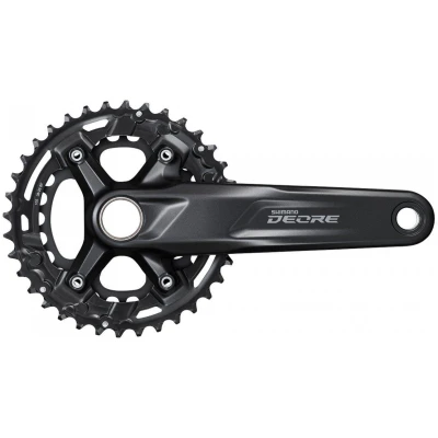фото - Шатун L175мм 24-38T SHIMANO Deore FC-MT4100-2 без каретки, с интегр.осью