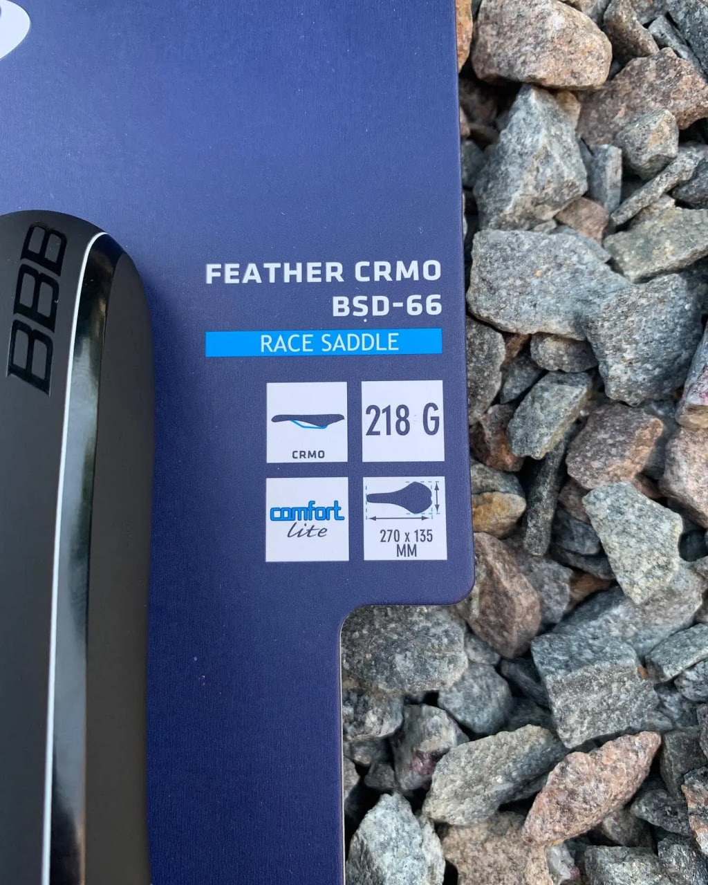 фото - Седло BBB Feather BSD-66 черный