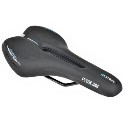 фото - Седло ProX Stork Med Memory Foam,Reflex, черный