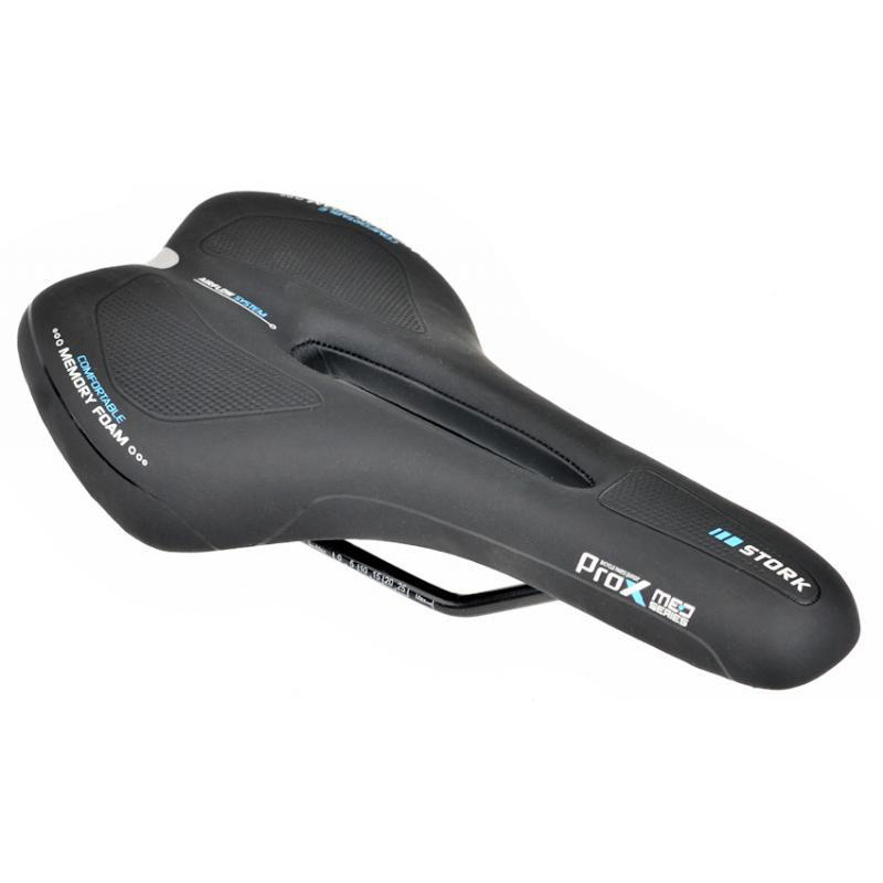 Фото Седло ProX Stork Med Memory Foam,Reflex, черный