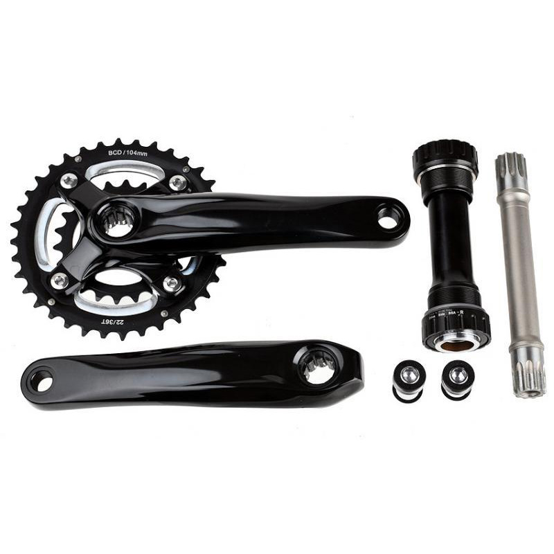 Фото Шатуны Fat Bike 22/36 зуб. 175 мм. и каретка 159 мм. (C-UN-MK-0108)