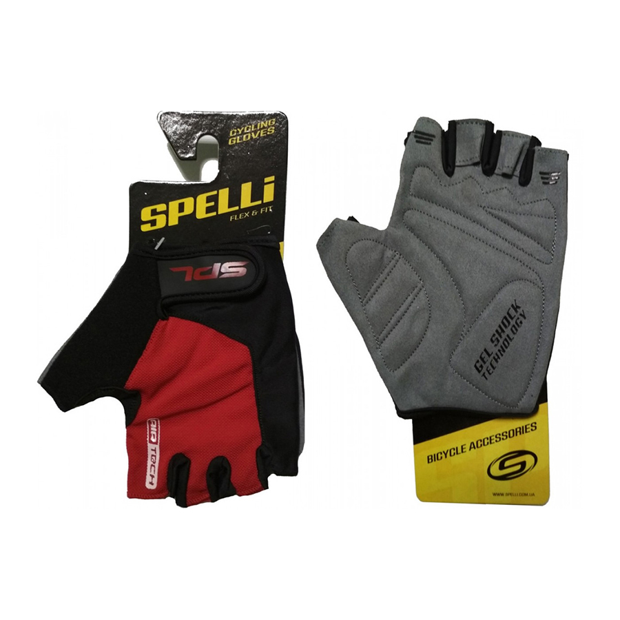 Велоперчатки Spelli SBG-1457 Red (SBG-red) - S