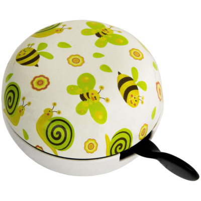 фото - Дзвінок Spencer 55мм, білий з равликом (DZW035)