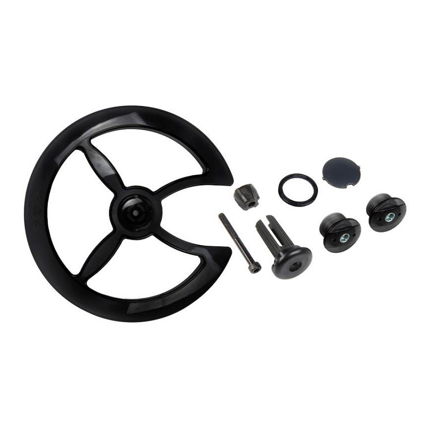Фото Защита для шатуна SunnyWheel 46 / 48Т, пластик, черный (C-UN-L-0109)