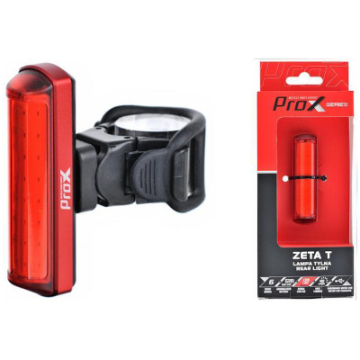 фото - Фара задня ProX T Zeta Cob Led 40 Lm 500 mAh USB, червона (A-O-B-P-0422)