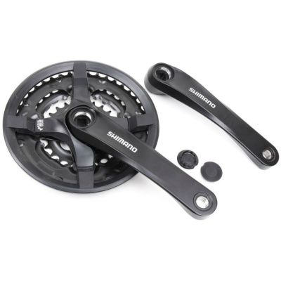 фото - Шатун SHIMANO FC-TY501 24-34-42T 170 мм. алюмінієвий