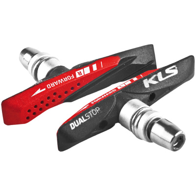 фото - Колодки тормозные KLS Dualstop V-02 для V-Brake пара
