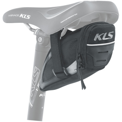 фото - Сумка подседельная KLS Challanger strap L (0.8 л) черная