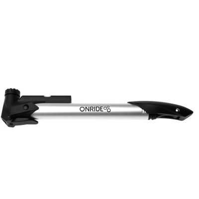 фото - Насос компактный с манометром ONRIDE Blast алюминиевый.