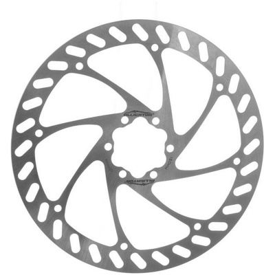 фото - Ротор Alligator Pizza 180 мм под 6 серебристый болтов