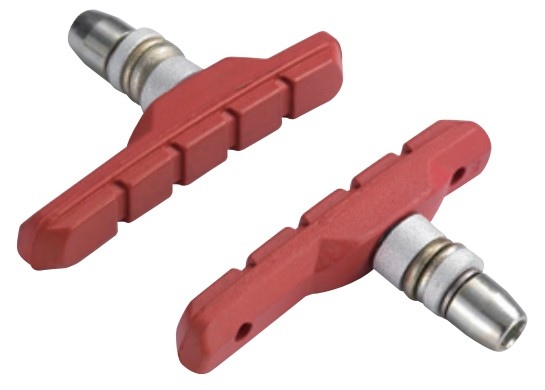 Тормозные колодки Alligator VB-610 72 мм для V-Brake красные