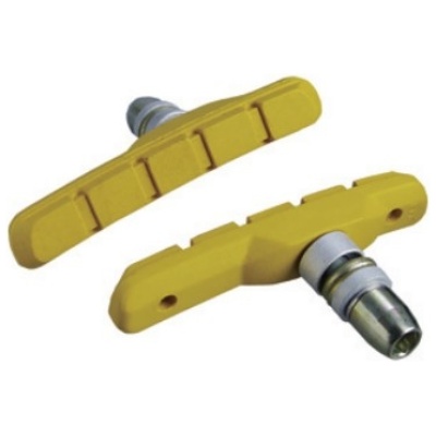 фото - Колодки тормозные Alligator VB-610 72 мм для V-Brake желтые