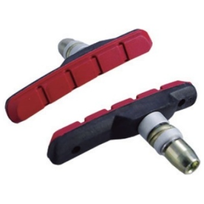 фото - Колодки тормозные Alligator VB-610 72 мм для V-Brake черно-красные.