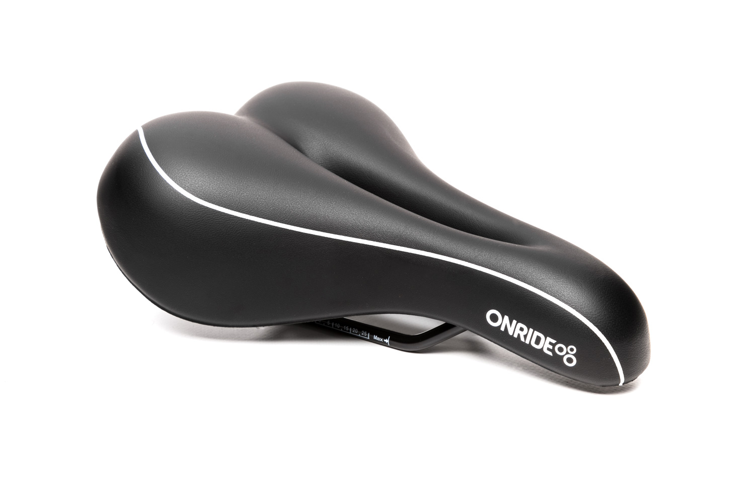 Фото Седло ONRIDE Relax Gel стальные рамки черный 275×170мм