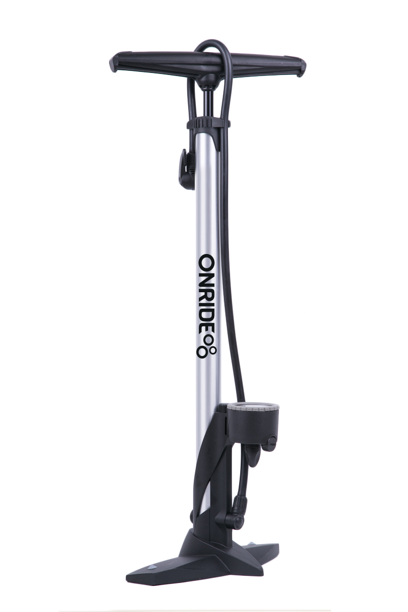 Насос підлоговий ONRIDE AirCharge сталевий з манометром