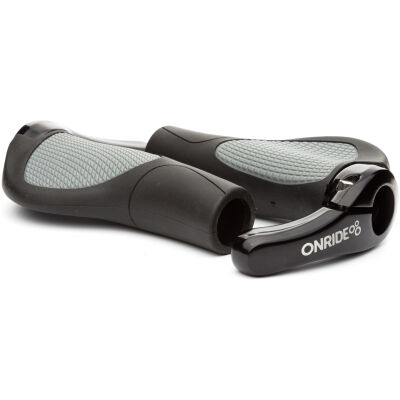 фото - Ручки руля ONRIDE HornGrip70. Черный/Серый