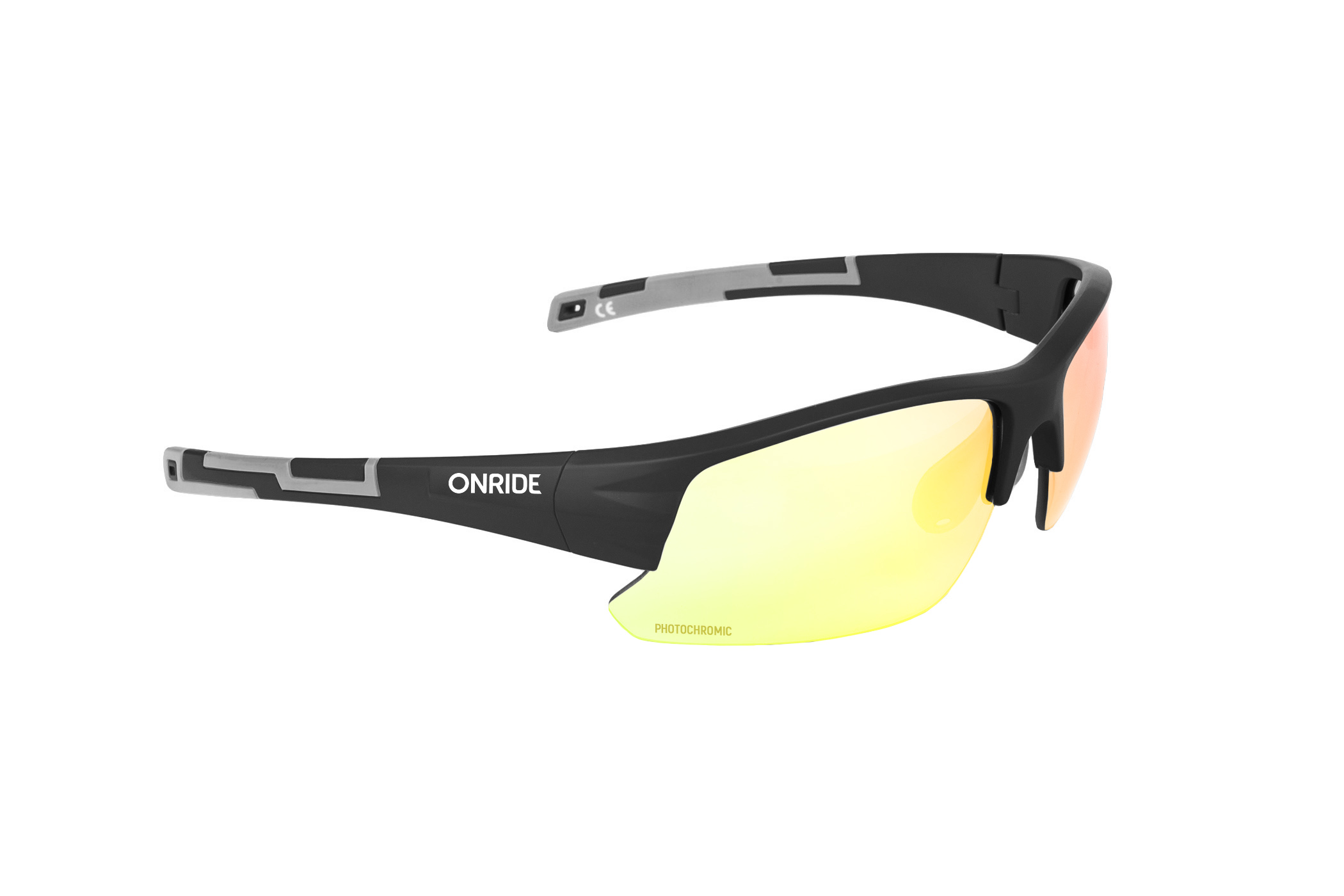 Очки ONRIDE Lead 20 матовые черные с линзами Photochromic Revo Red (78-17%)