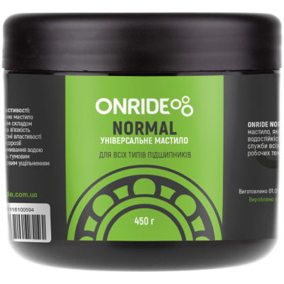фото - Смазка густая для подшипников ONRIDE NORMAL густая 450 г.