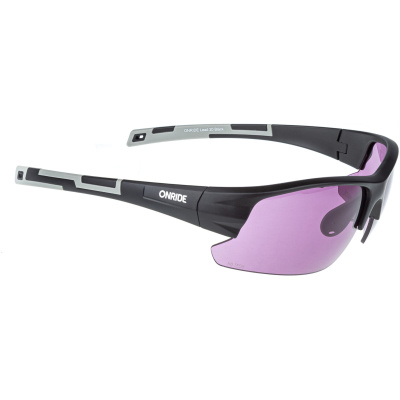 фото - Очки ONRIDE Lead 20 черные с линзами HD purple (19%)