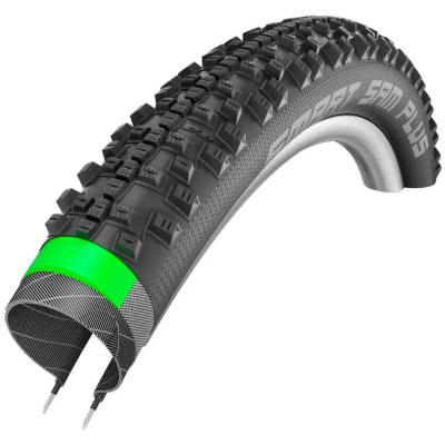 фото - Покрышка Schwalbe Smart Sam Plus 26×2.25(57-559) Addix Performance. GreenGuard SnakeSkin B/B-SK