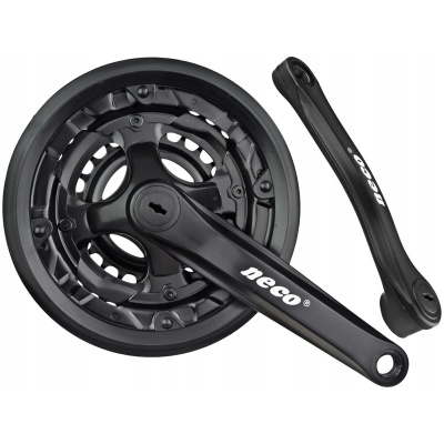 фото - Шатуны Neco с защитой 48Т черный (MKO300)