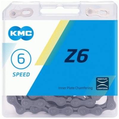 фото - Ланцюг KMC Z6 114 зв. із замком у боксі