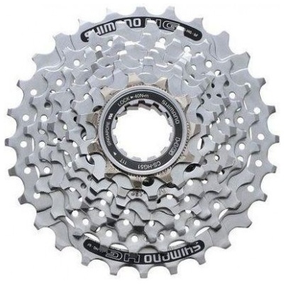фото - Кассета Shimano CS-HG51 Alivio 8 звезд 11-32T серебристый (PIA006)