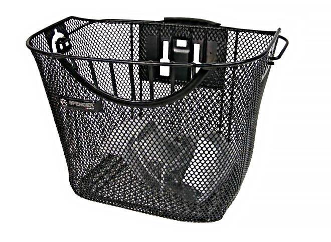 Кошик передній Spencer QR 35*25*26см, чорний (KOS208)