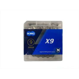 фото - Ланцюг 11 шв. 118 лан . silver/silver KMC X11EL із замком NEW BOX