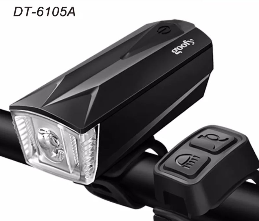 Фото Фонарь пер. BC-FL1592 190лм LED питание Li-on 1200mAh с эл звонком USB