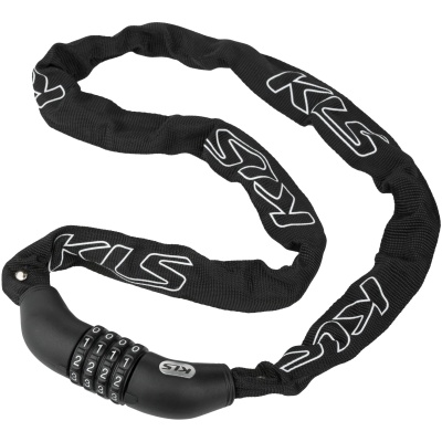 фото - Замок ланцюговий KLS Chainlock 4 чорний 4×1000 мм
