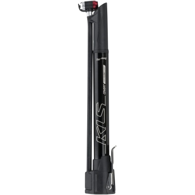 фото - Насос компактный пластиковый со шлангом и манометром KLS Covert универсальный вентиль