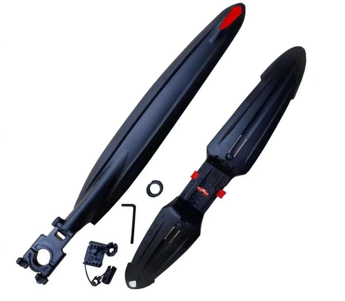 Фото Крылья Flanb FL-630 быстросъемные, 26-29″ черный (FL-630)
