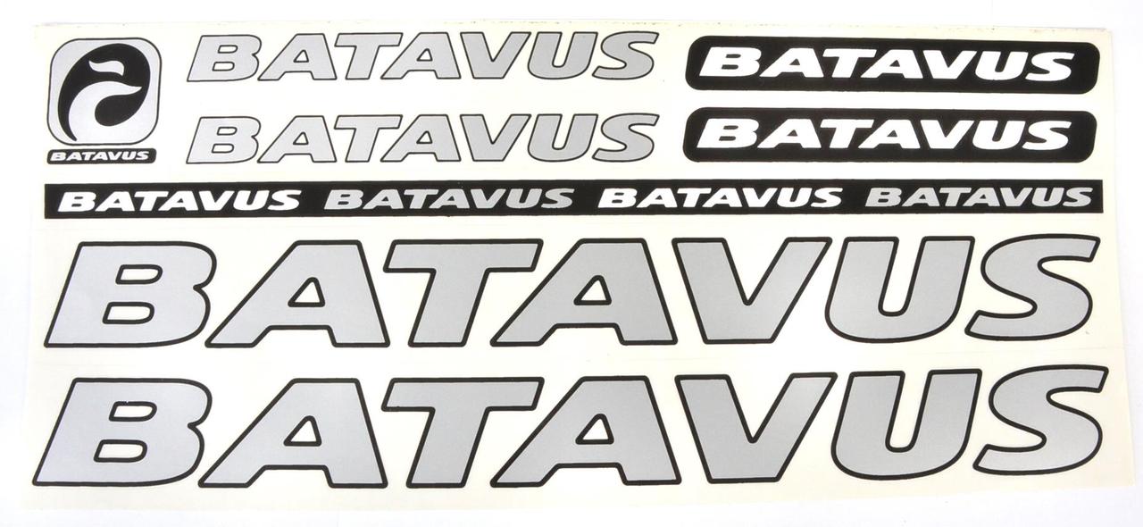 Наклейка Batavus на раму велосипеда