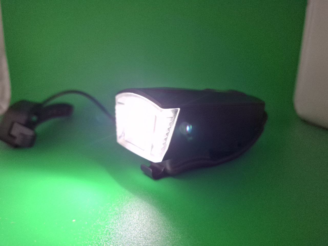 фото - Фонарь пер. BC-FL1592 190лм LED питание Li-on 1200mAh с эл звонком USB