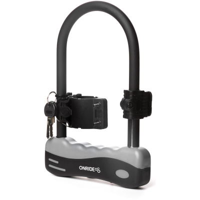 фото - Замок ONRIDE Сlamp 10 скоба U-lock із кріпленням 12*165*245