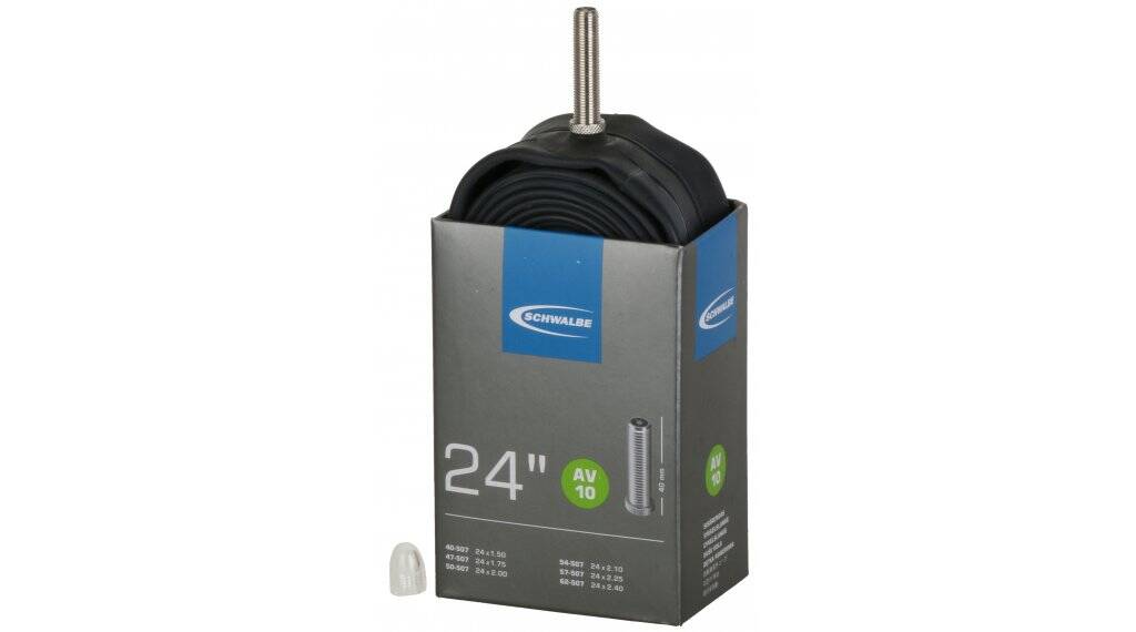 Камера Schwalbe AV10 24x1.50-2.40 (ETRTO 40/62-507) ніпель AV 40мм