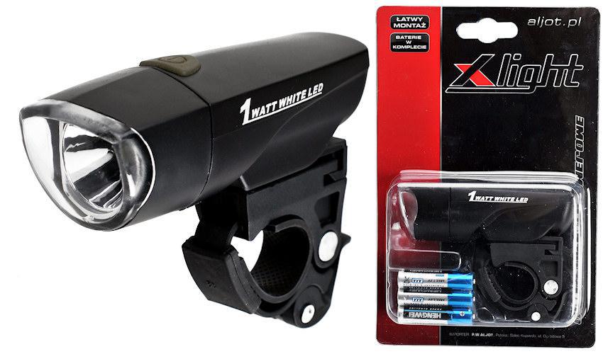 Фара передня X-Light XC-785 1W Led чорний (A-O-B-P-0071)