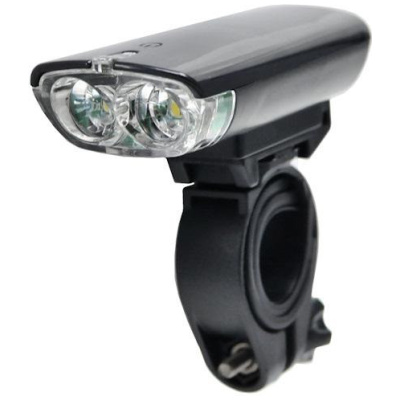 фото - Фара передняя X-Light JY-7021 2xAA 2 Led, черный (A-O-B-P-0321)