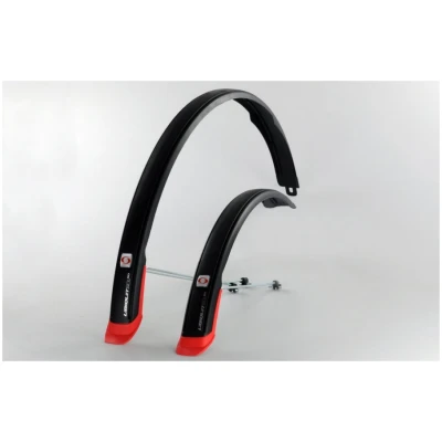 фото - Крылья Simpla Ubiquit SDL 28″ 50мм черный / красный (BLK075)