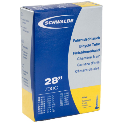 фото - Камера Schwalbe 700 x 18 / 28 SV15 Presta 40мм (DES004)