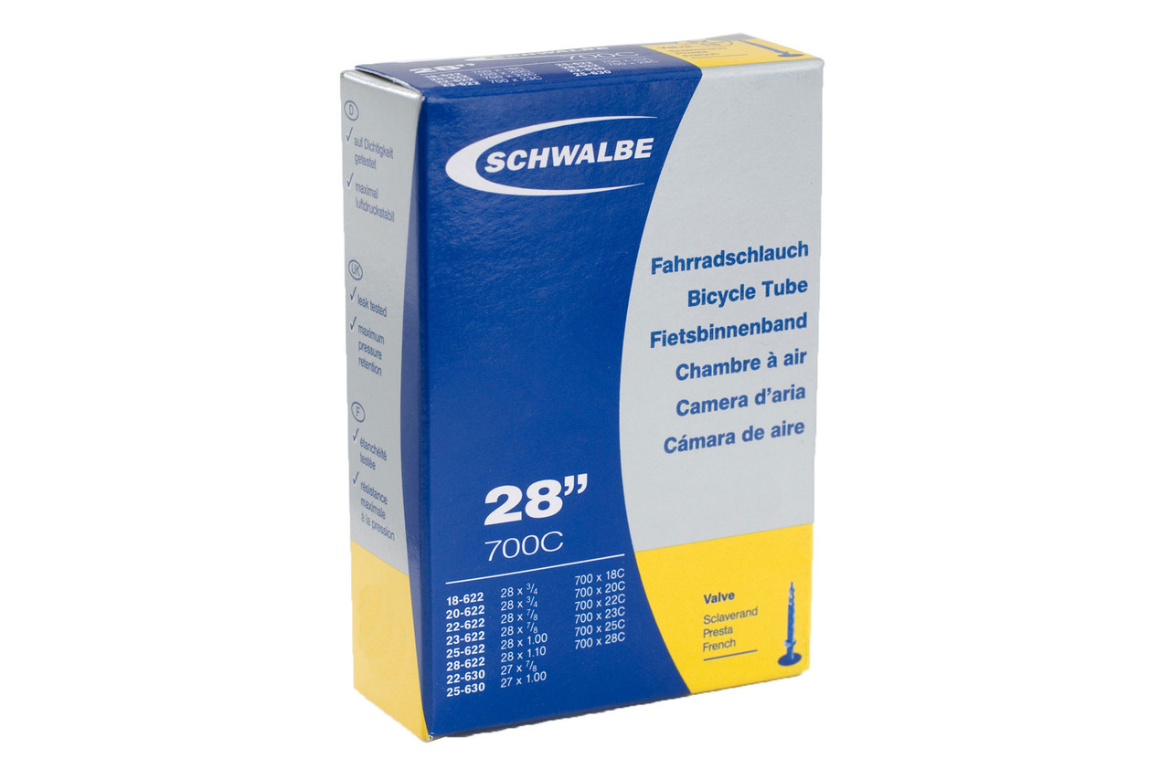Фото Камера Schwalbe 700 x 18 / 28 SV15 Presta 40мм (DES004)