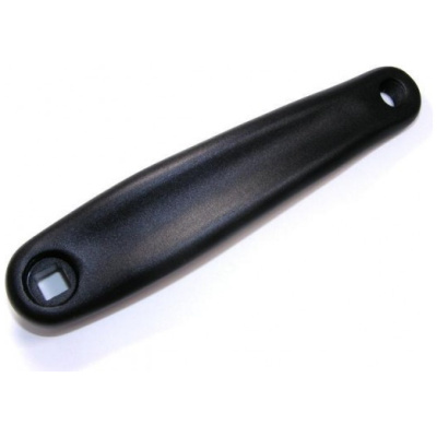 фото - Корба шатуна ліва alu 175мм чорний (KOR013)