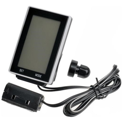 фото - Велокомп’ютер X-light 16 функцій, провідний, чорний (A-L-0084)