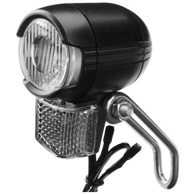 фото - Фара передняя X-Light XC-259A-C под динамо 1W Led, с габаритом (A-O-B-P-0377)