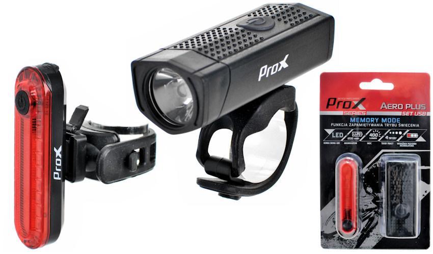Комплект фар ProX Aero Plus Set 400Lm USB (A-O-B-P-0379)