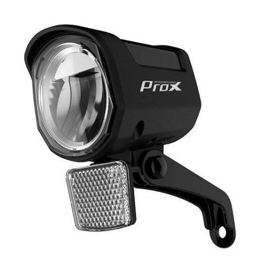 Фото Фара передня ProX Canis Led 15Lux, чорний E-BIKE DC12-48V (A-O-B-P-0416)