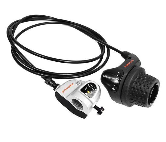 Фото Шифтер Shimano SL-3S41 Nexus 3sp с кожухом и кликбоксом (MAN059-1)