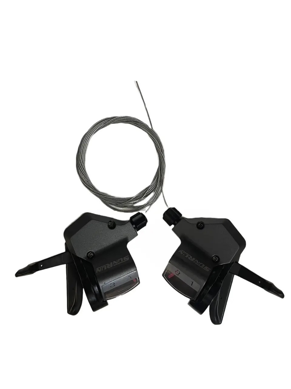 Манетки SunRun 3x8шв сірий (SL-KD30/8)